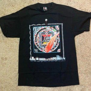 2000 Live RARE Vintage "The Distance to Here World Tour" Tshirt